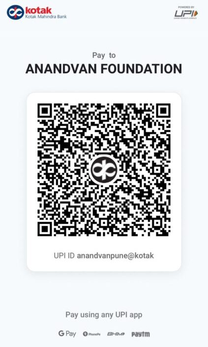 Anandvan Foundation QR Code